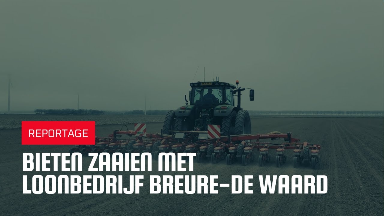 Bieten zaaien met loonbedrijf Breure-de Waard