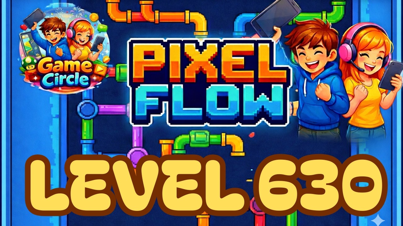 Pixel flow©  - Level 630 - solution