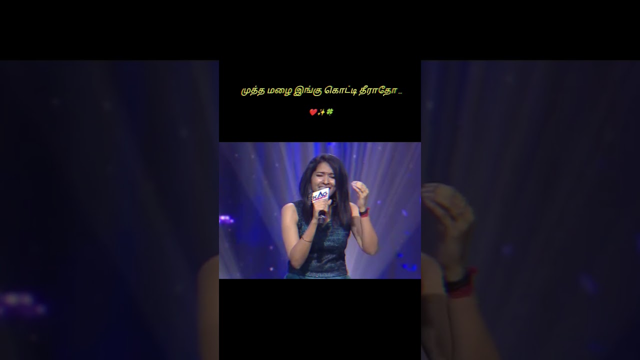 Mutha mazhai song varsha and susanthica performance 📈❤️#trending