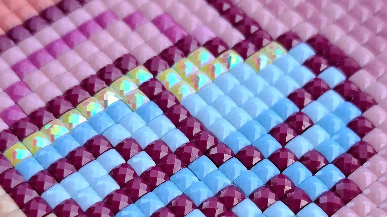 Ultimate Satisfying & Relaxing ASMR Diamond Painting Compilation - No Talking - Diamond Art Club