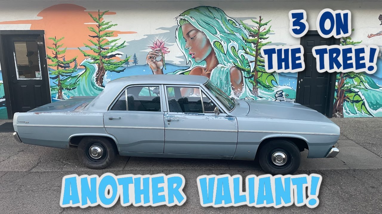 I Bought Another Valiant! 1967 Plymouth Valiant 100! Three on the Tree Walk Around & Test Drive!