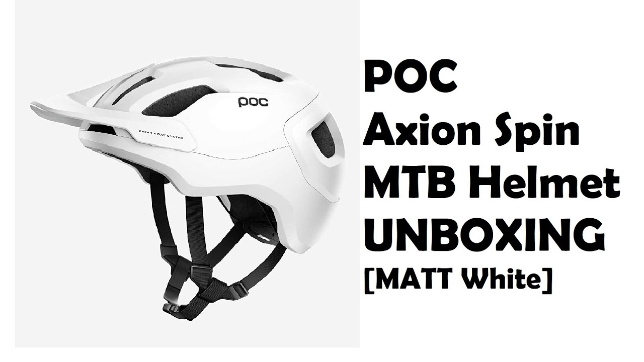 POC Axion Spin MTB Helmet UNBOXING