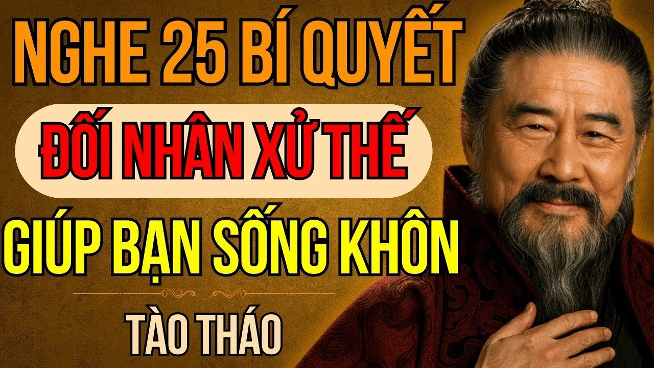 Câu Chuyện Tam Quốc - Tào Tháo Và 25 Bí Quyết Đối Nhân Xử Thế - Khôn Ngoan Suy Tính Sự Đời
