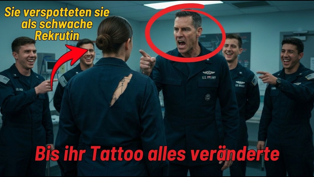 Sie verspotteten sie als schwache Rekrutin – bis ihr Tattoo alles veränderte