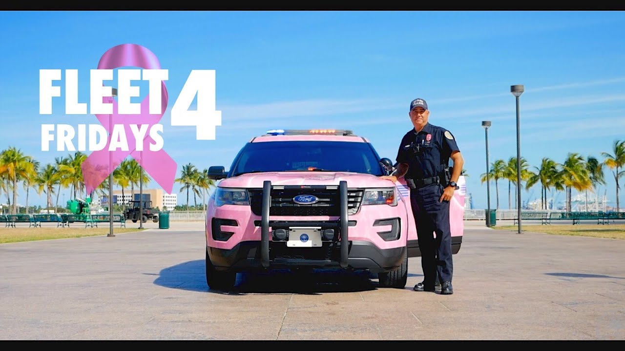 Police Fleet Fridays: Ford Explorer Breast Cancer Awareness