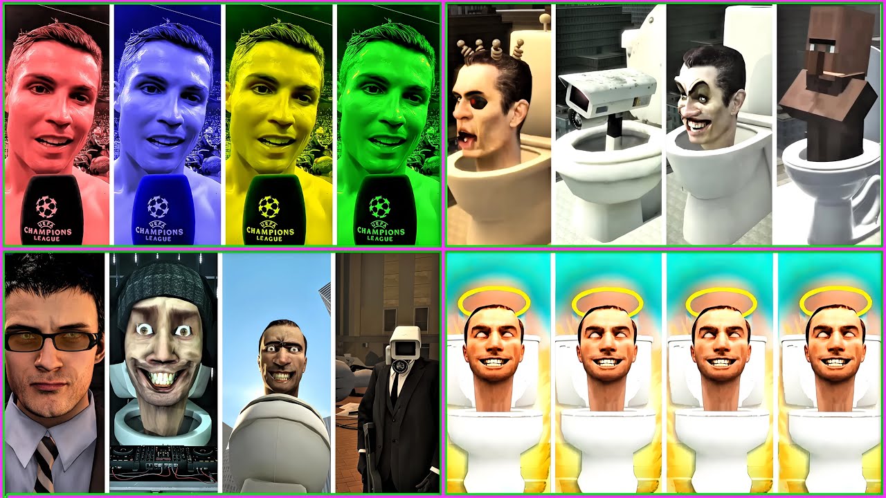 SKIBIDI TOILET MEGA BATTLE🎶
