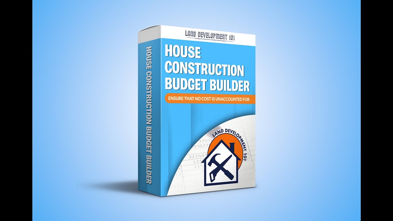 House Construction Budget Builder Promo