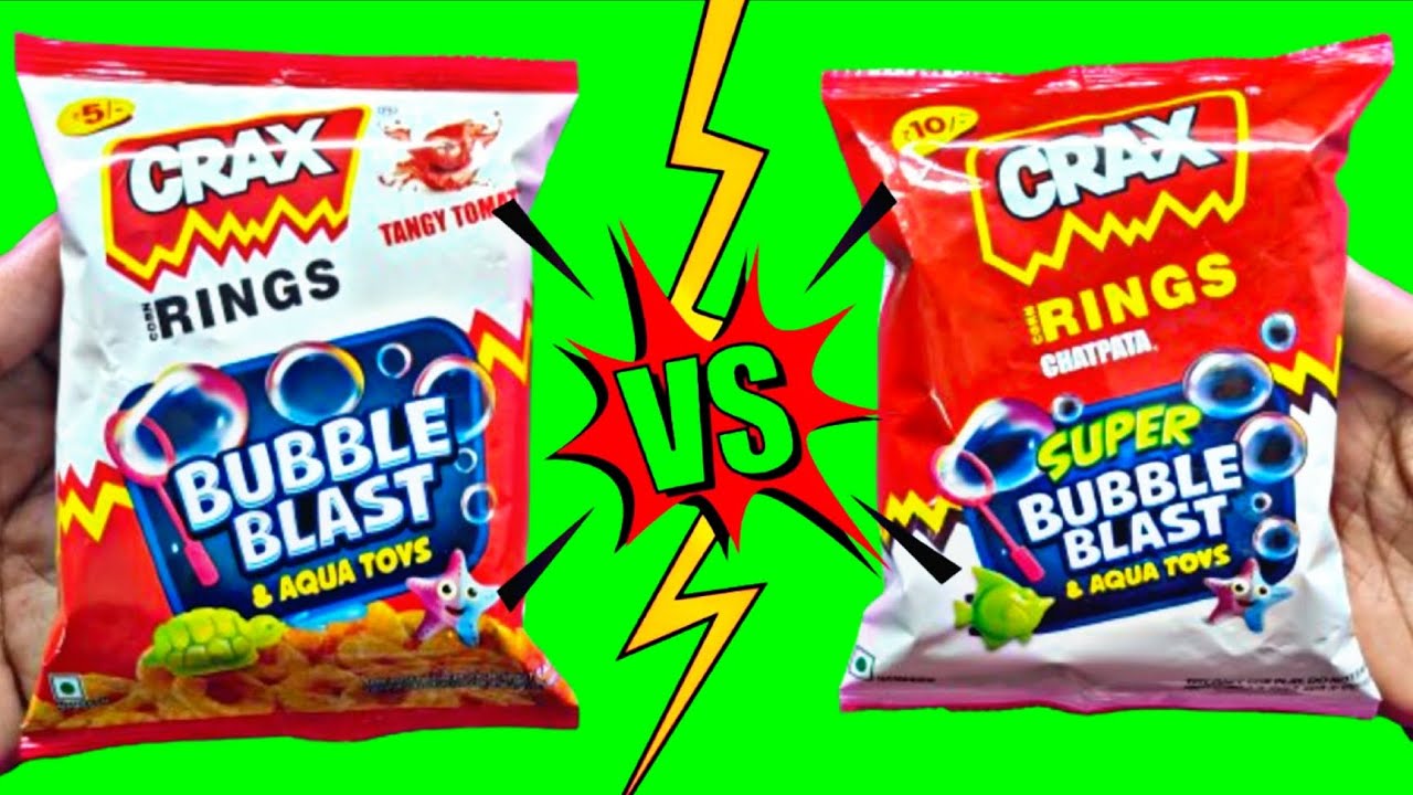 Crax Rings Super Bubble Blast & Aqua Toys | Crax Rings Bubble Blast & Aqua Toys Inside 🤩❤️