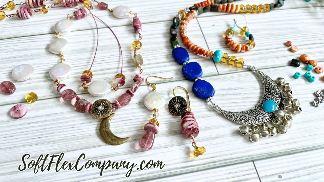 DIY Beaded Earrings to Match Two Sundance Inspired Necklaces: Free Spirit Beading with Kristen Fagan