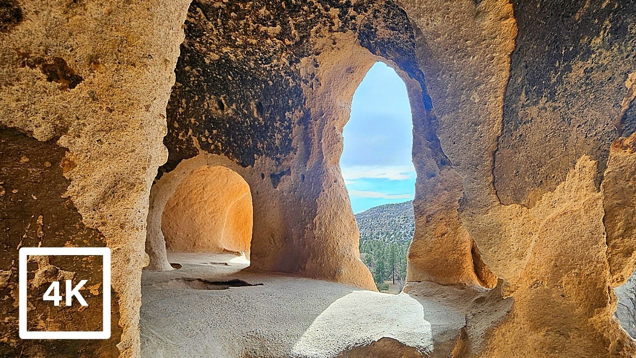 Bandelier National Monument | Climbing 140 Feet of Ladders to Alcove House