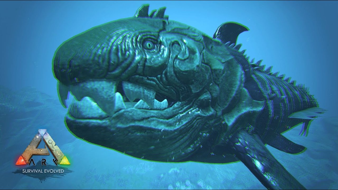 巨大な歯を持つ魚の王 「ダンクルオステウス」を捕獲せよ！ - ARK Survival Evolved ゆっくり実況