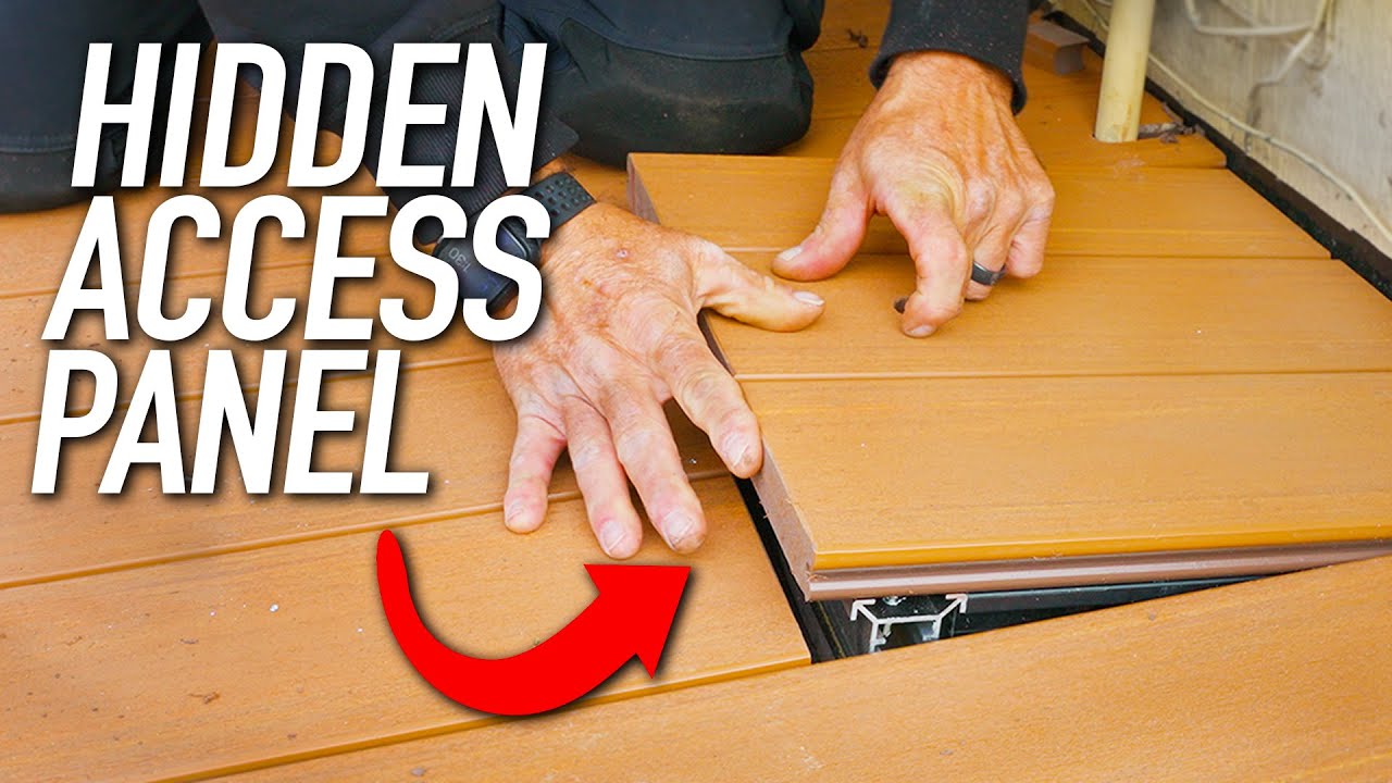 Making A Hidden Access Panel With Outdure