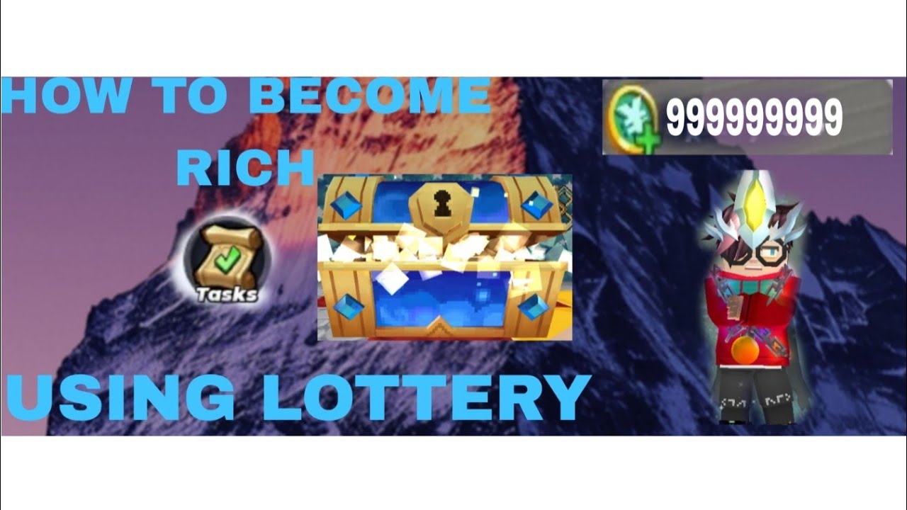 How to become rich using lottery in SKYBLOCK - BLOCKMAN GO || AMITH GAMING 