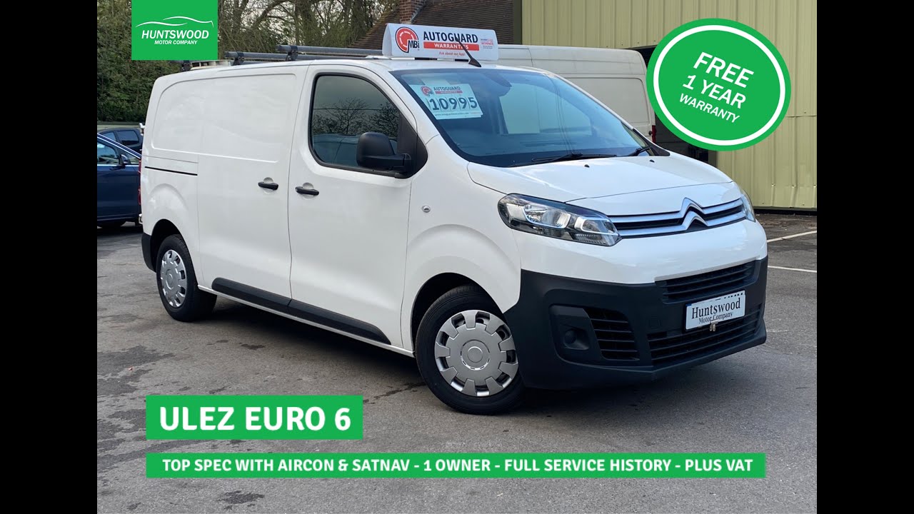 2017 CITROEN DISPATCH 2.0 HDI WHITE MANUAL EURO 6 - 92K MILES