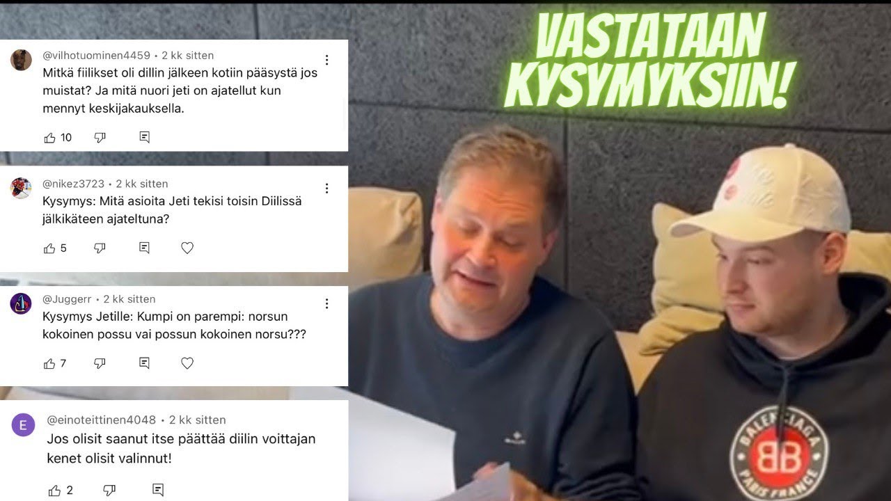 Vastataan katsojien kysymyksiin! FEAT. JETI