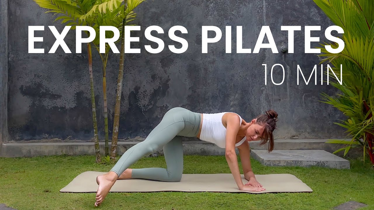 10MIN full body pilates workout (no equipment, beginner friendly)