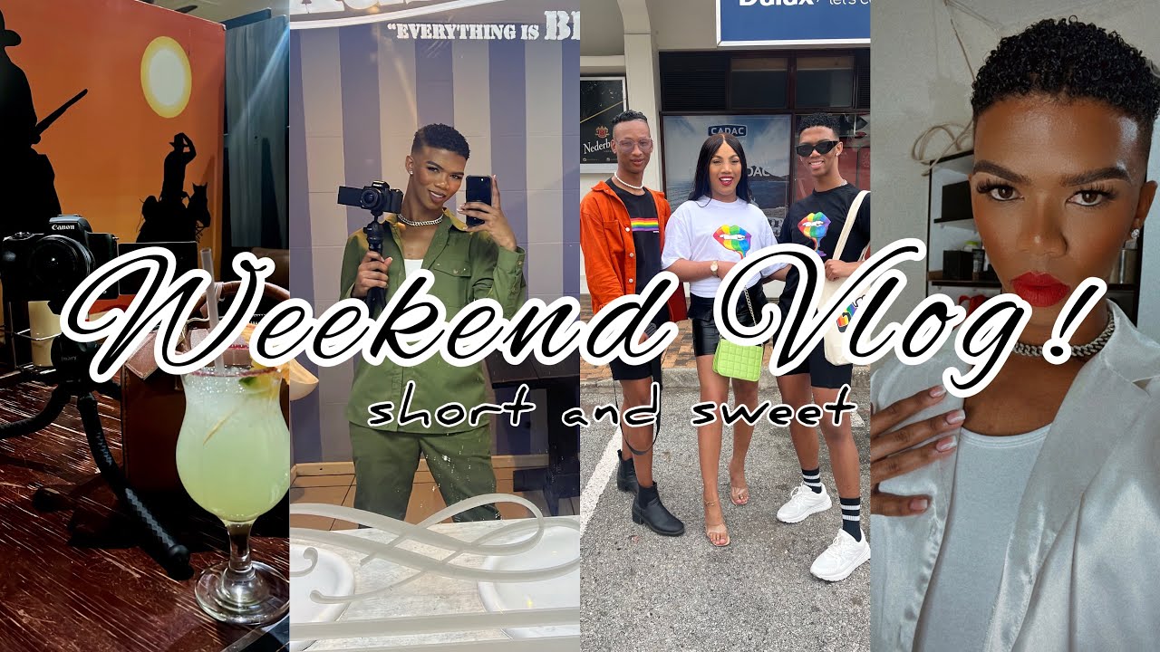 #weekendvlog || PRIDE WEEKEND|| GALAVATING with Friends, Banter & More || #afrikaans #youtube #vlog