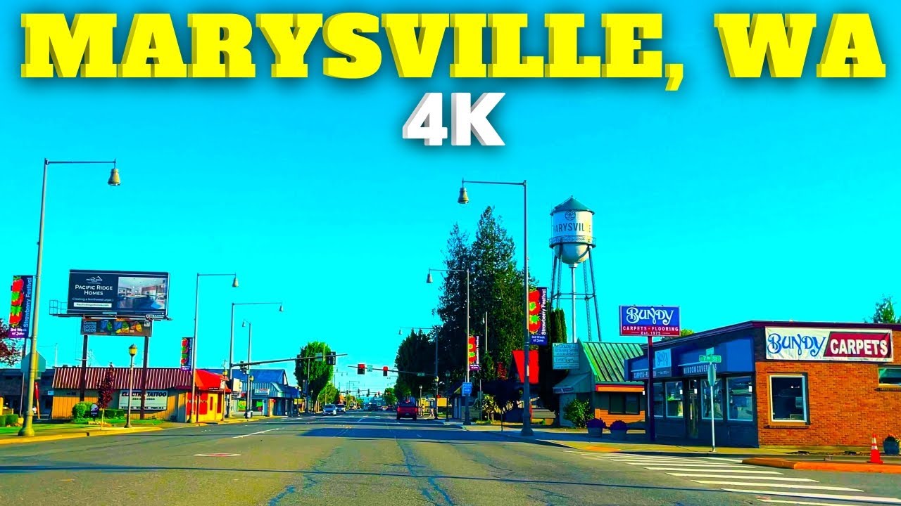 MARYSVILLE Washington | 4K Drive