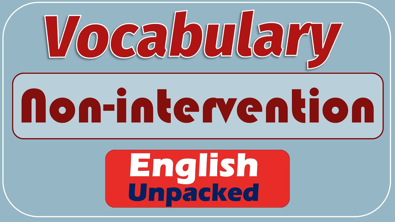 Non-intervention