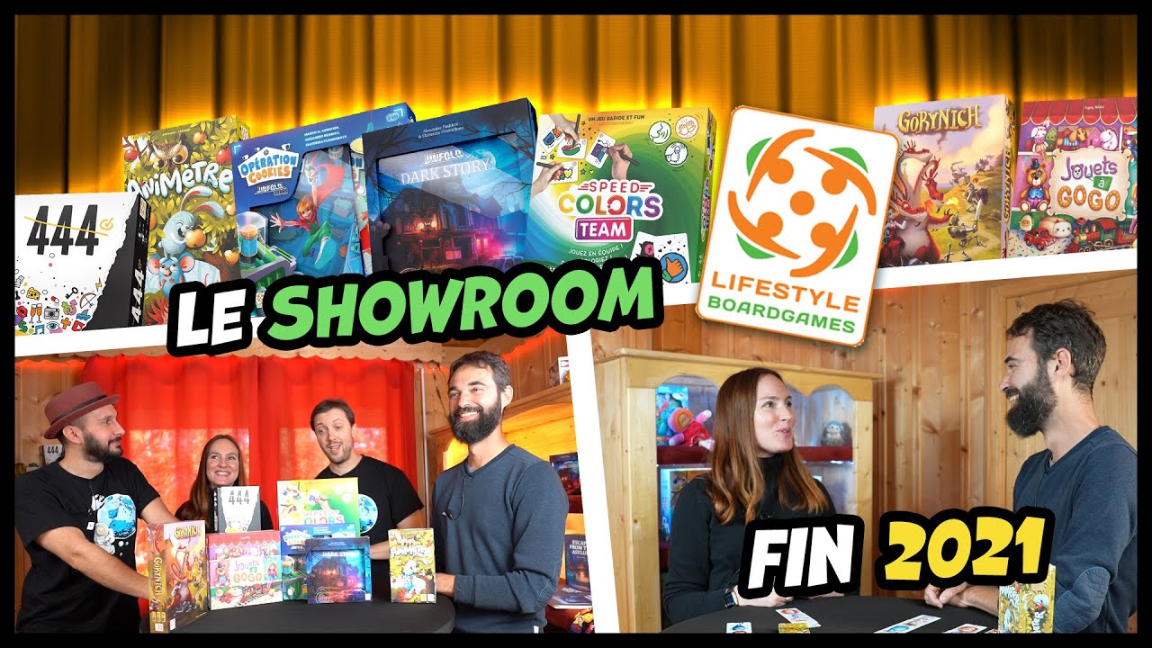 Les nouveautés Lifestyle boardgames de fin 2021