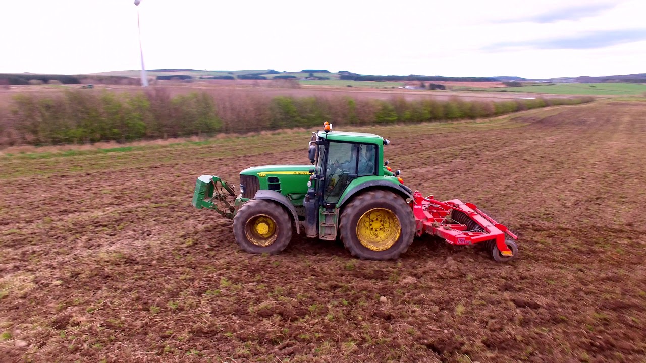 Seeding at Milbethill Farm 2018