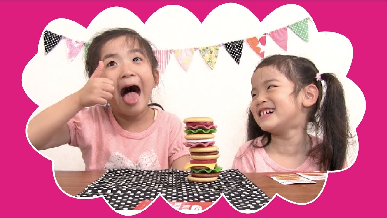 ニコバーガーバランスゲーム  Burger balance game