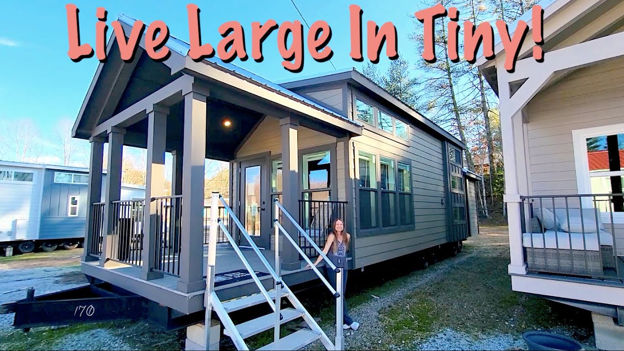 TINY HOUSE WITH ALL APPLIANCES/ LOFT #subscribe