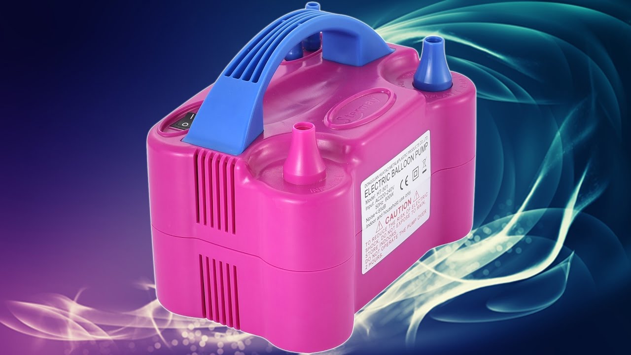 Hardware - Luftballonpumpe 600 Watt Elektrische Ballonpumpe Aufblasger&auml;t f&uuml;r Geburtstagsparty