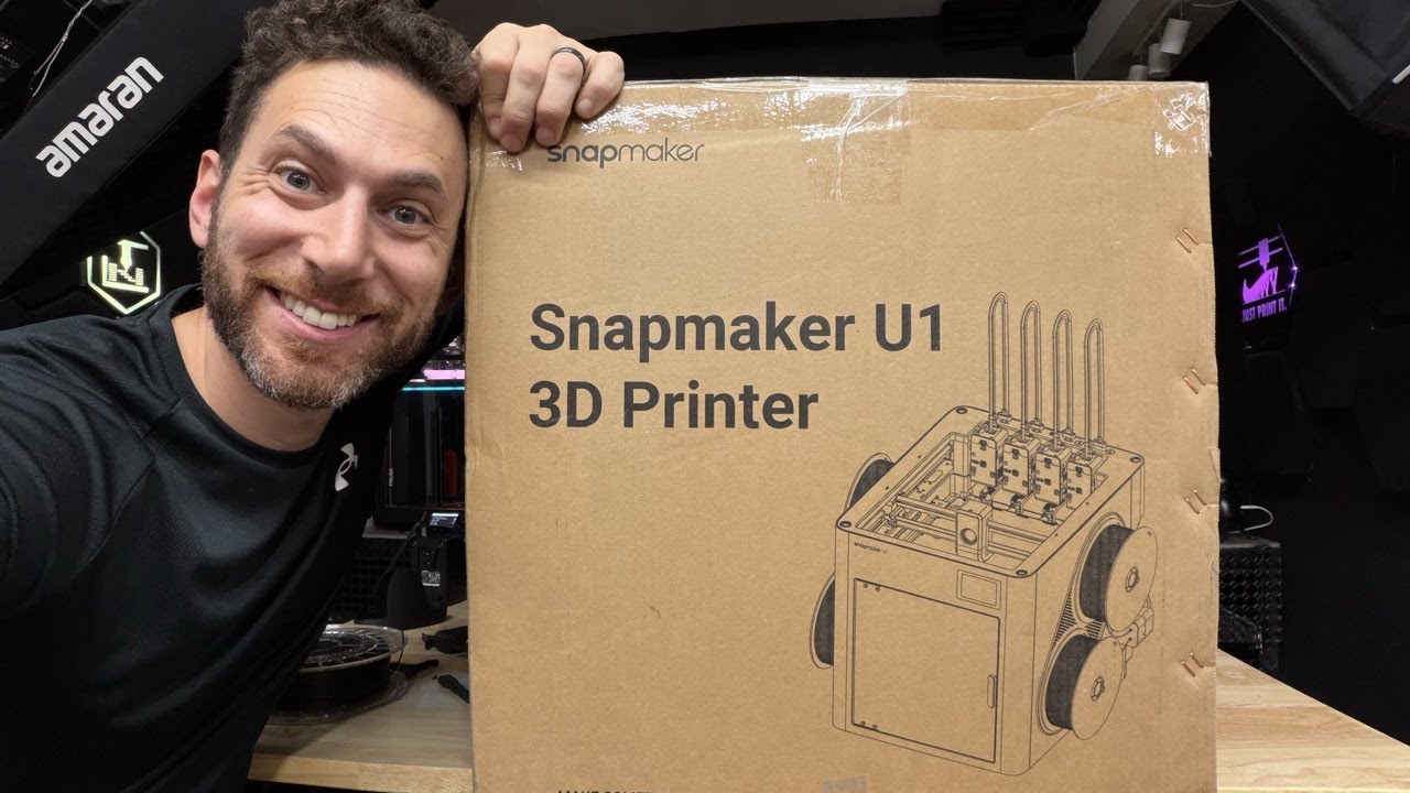 Unboxing the SnapMaker U1 (Production Unit)