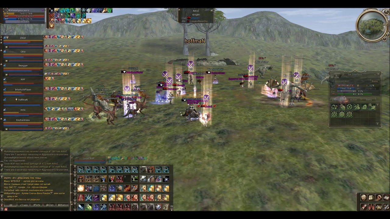 l2e-global x7 gf  PI pvp 9x18 Pov sword muse