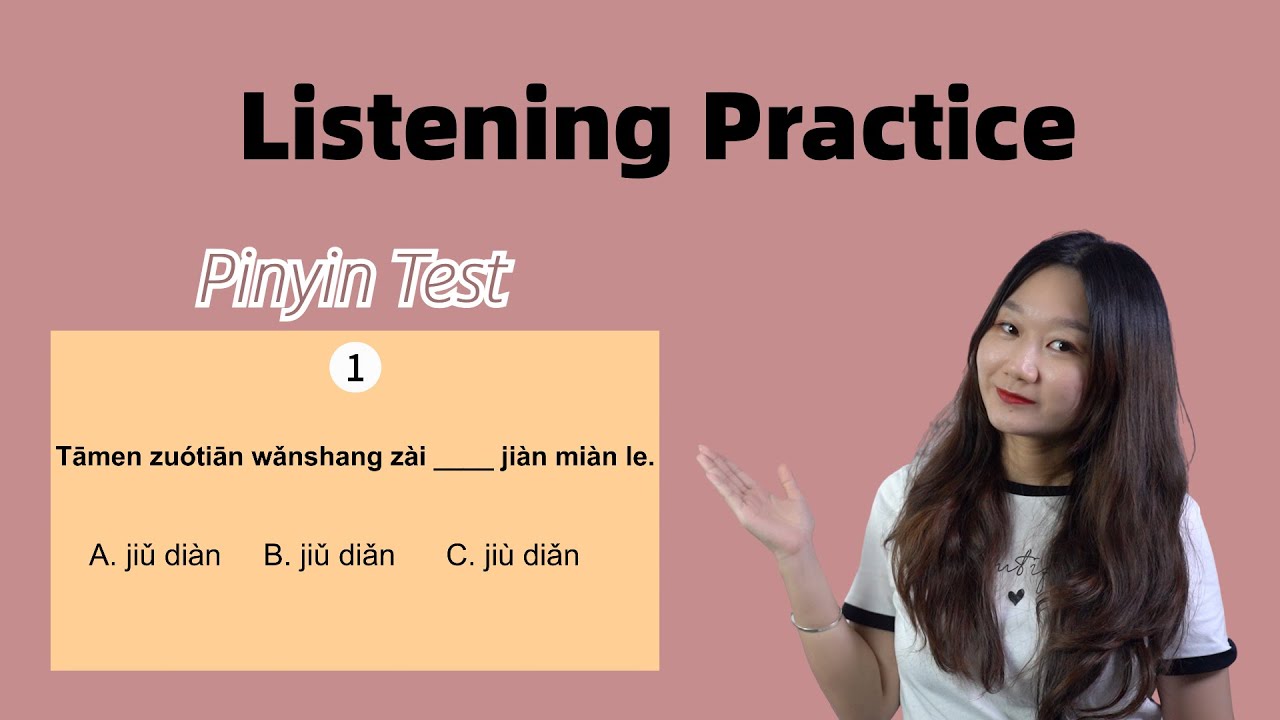 【Listening Practice】Let's go on with Pinyin practice!