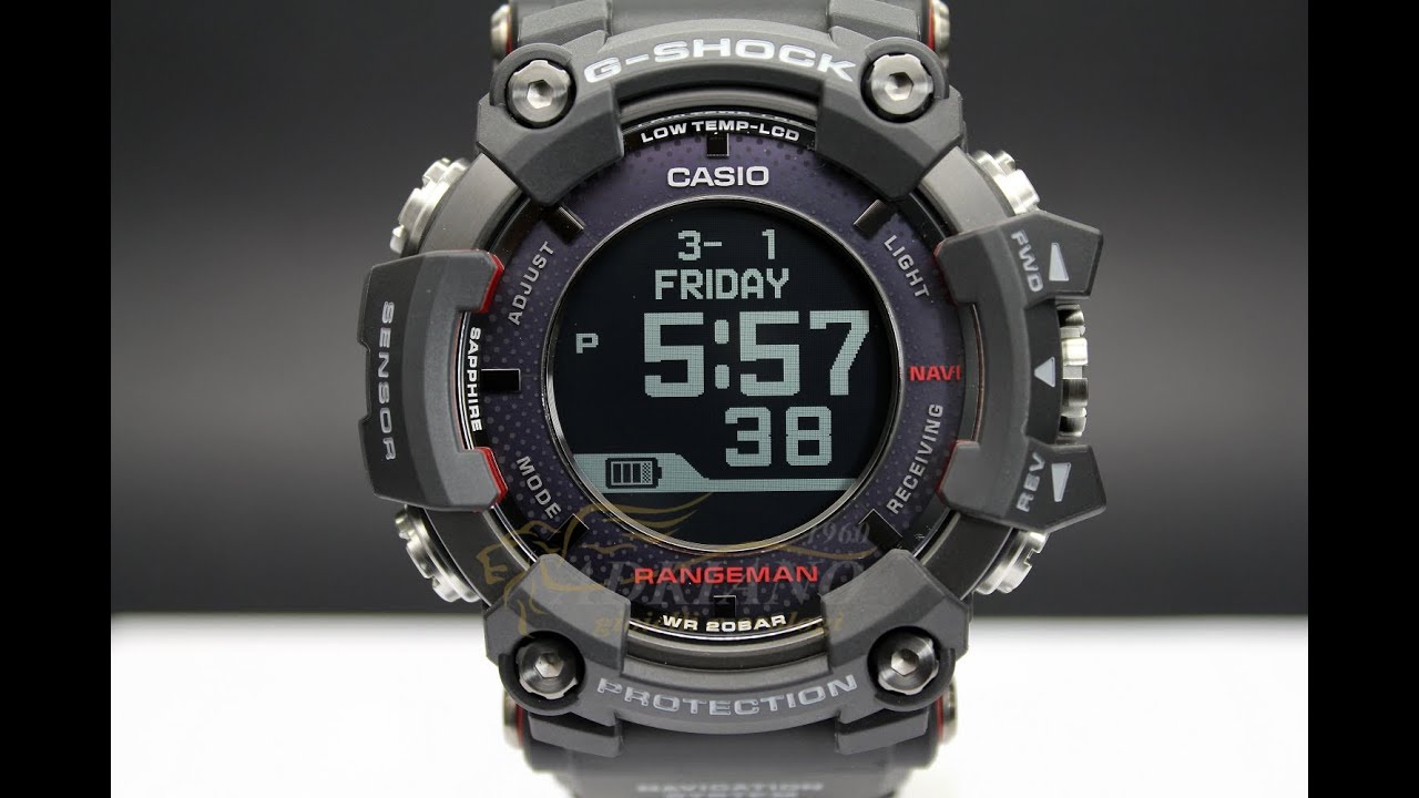 Casio G-Shock GPR-B1000-1ER Rangeman Navigation