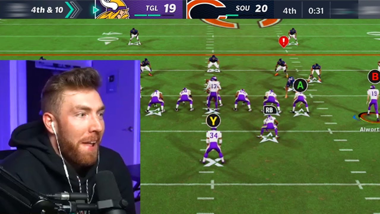 Throne goes for it on 4th & 10 for the game... (ft. Civil)