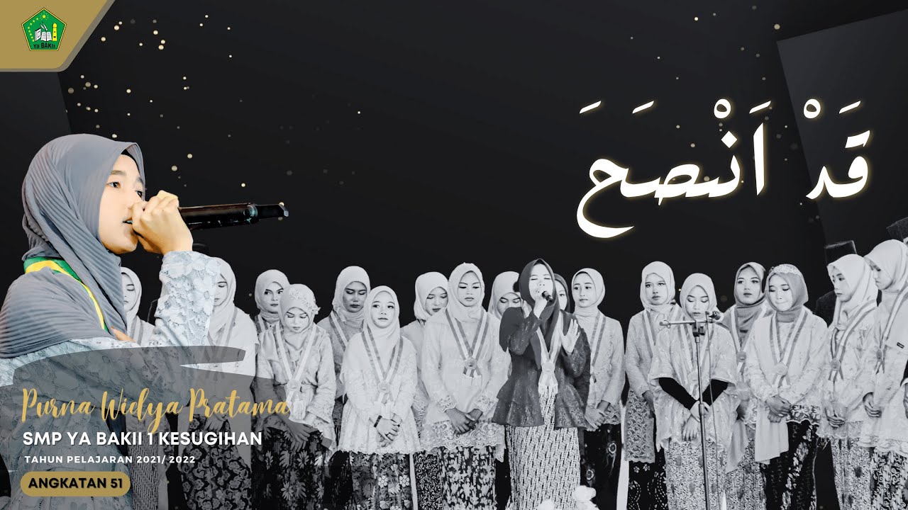 MENGHARUKAN ! | QOD ANSHOHA | PURNA WIDYA PRATAMA | SMP YA BAKII 1 KESUGIHAN