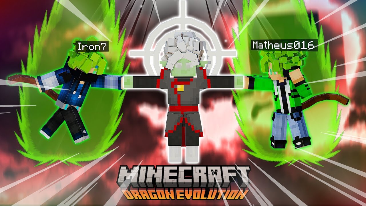 FIM DA SAGA, ZAMASU GATTAI!!! DRAGON EVOLUTION EM DUPLA #09 | MINECRAFT DRAGON BALL 