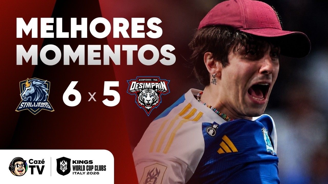 MELHORES MOMENTOS: STALLIONS 6 X 5 DESIMPAIN | COPA DO MUNDO DE CLUBES KINGS LEAGUE | 1&ordf; RODADA