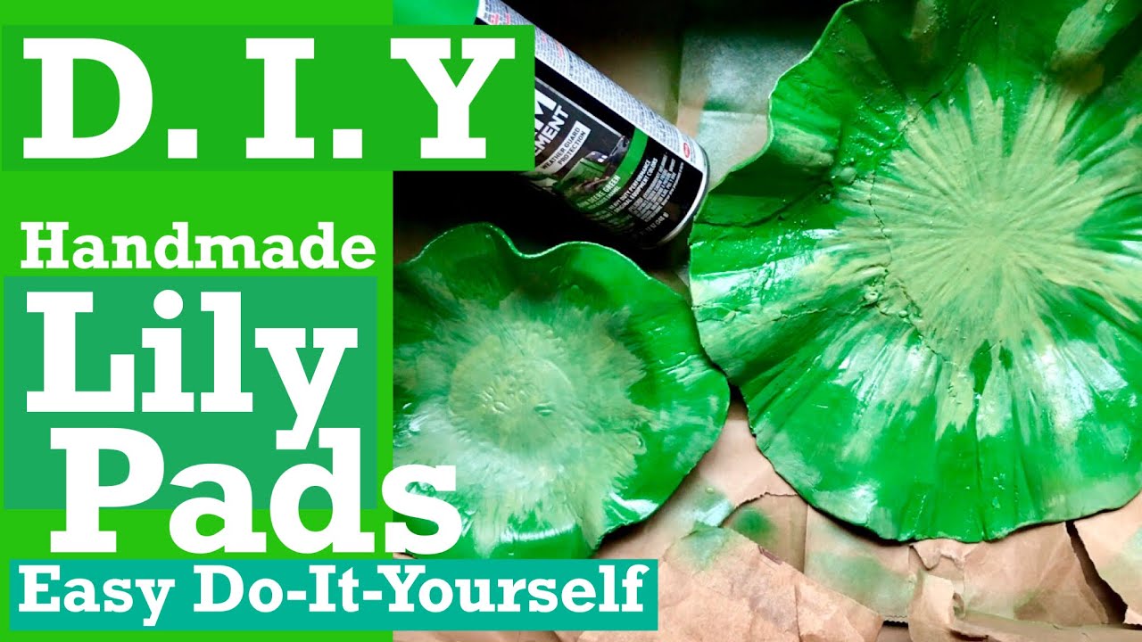 Acorn Hill Handmade DIY LILY PAD.Lily Pad Wall Installation. Lily Pad Wall Art.DIY Wall Installation