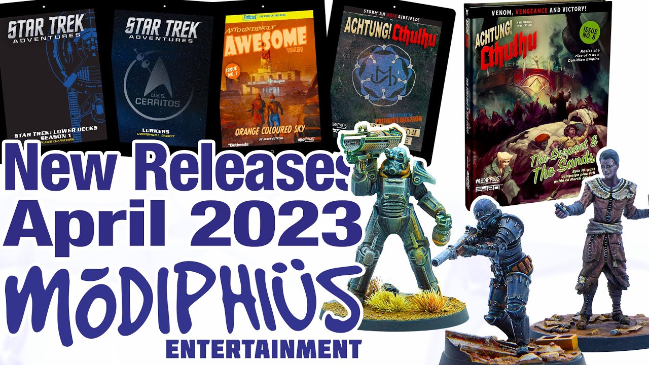 Modiphius New Releases - April 2023