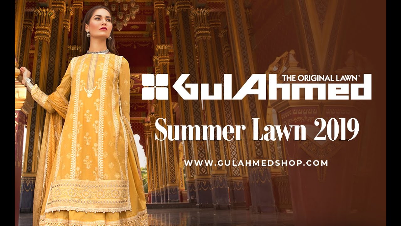Gul Ahmed Summer Lawn 2019