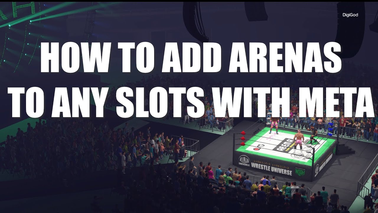 HOW ADD ARENAS TO ANY SLOTS WITHOUT REPLACING WITH META