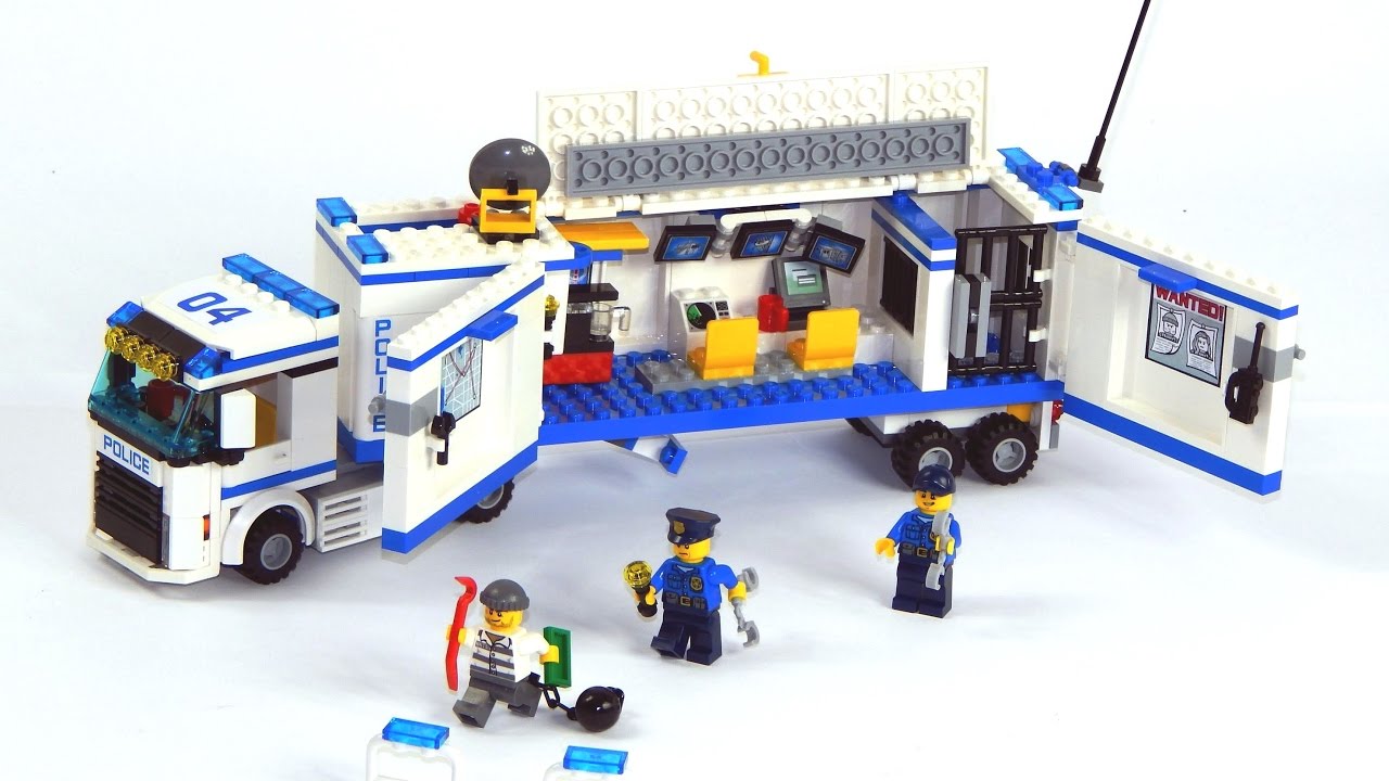 Lego Police 60044  Lego Fire Track 60107 Lego Speed Build