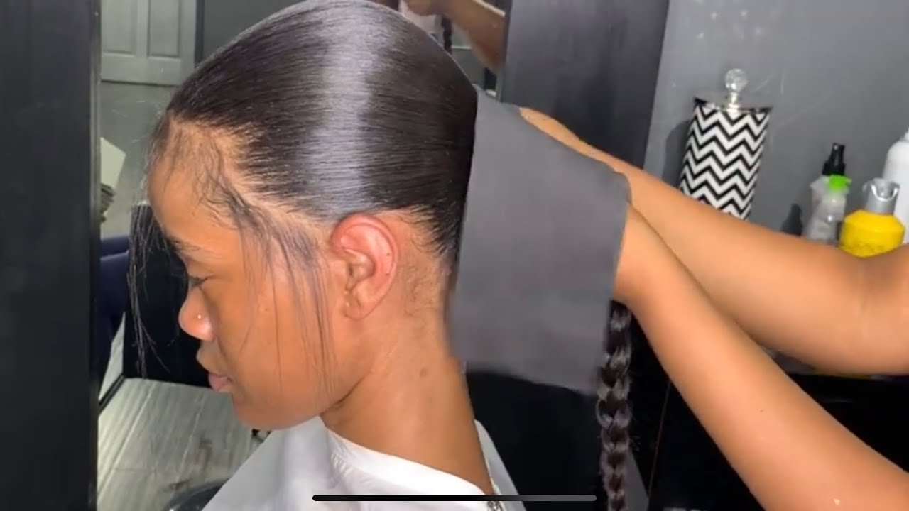 INVISIBLE SLICK PONYTAIL SIMPLY DONE!
