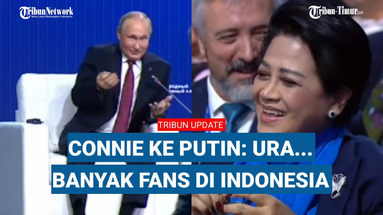 Sosok Connie Rahakundini Bakrie, Ajak Vladimir Putin Foto Bareng di Moskow