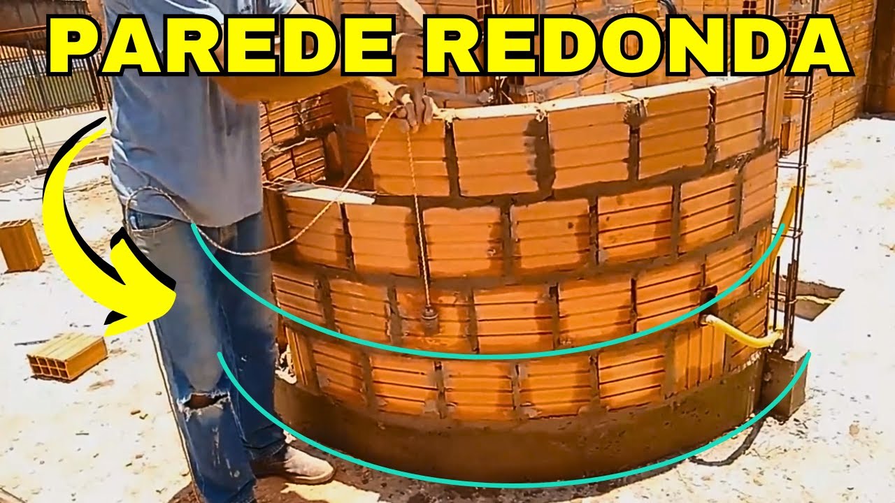 Parede Redonda SEM ERROS! Aprenda o Jeito Certo!