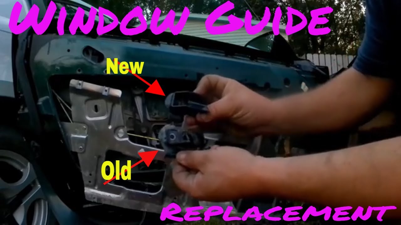 94 C4 Corvette Window Guide Install