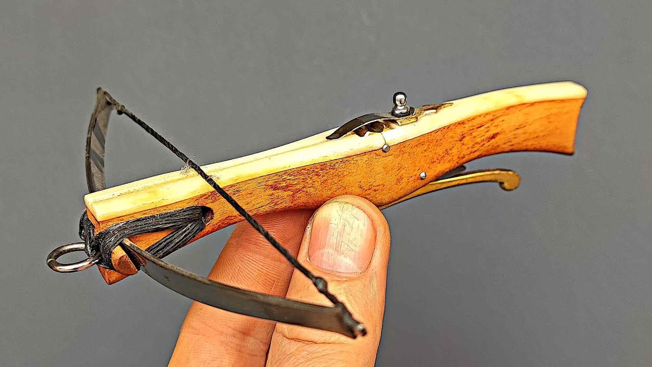 Homemade tiny crossbow