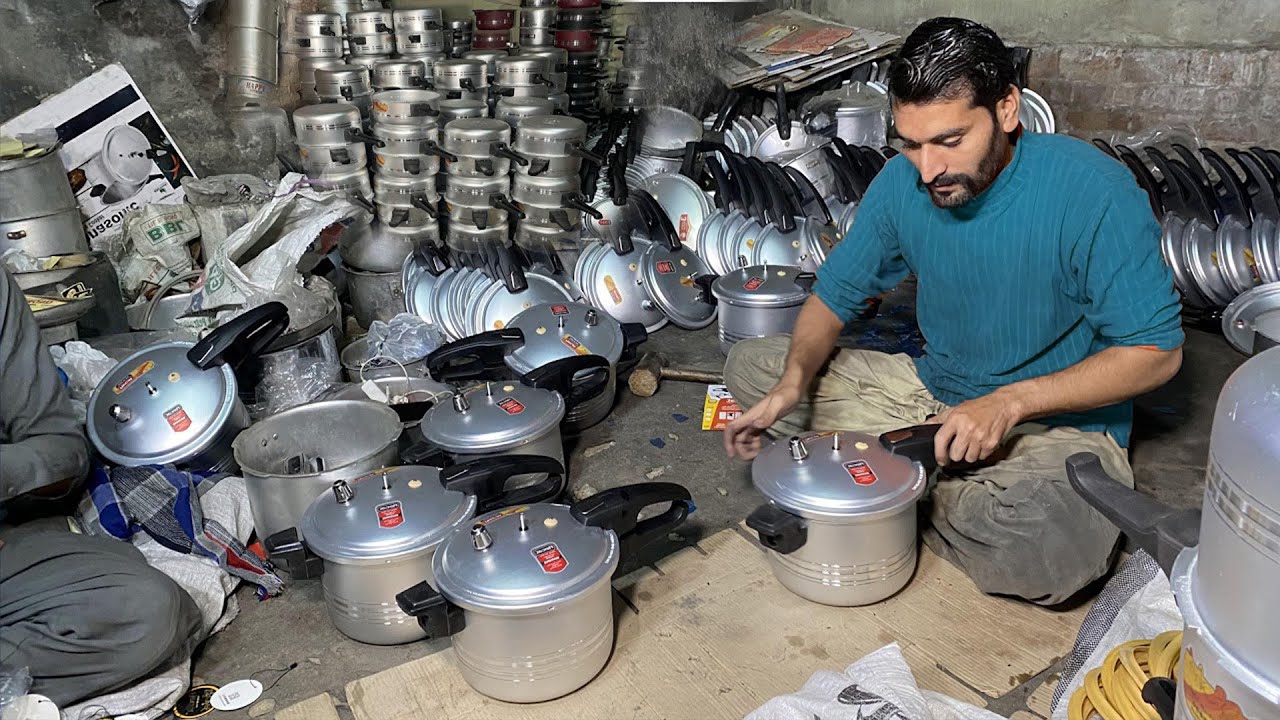 &iexcl;Incre&iacute;ble! C&oacute;mo 200 toneladas de aluminio se convierten en ollas de presi&oacute;n cada d&iacute;a