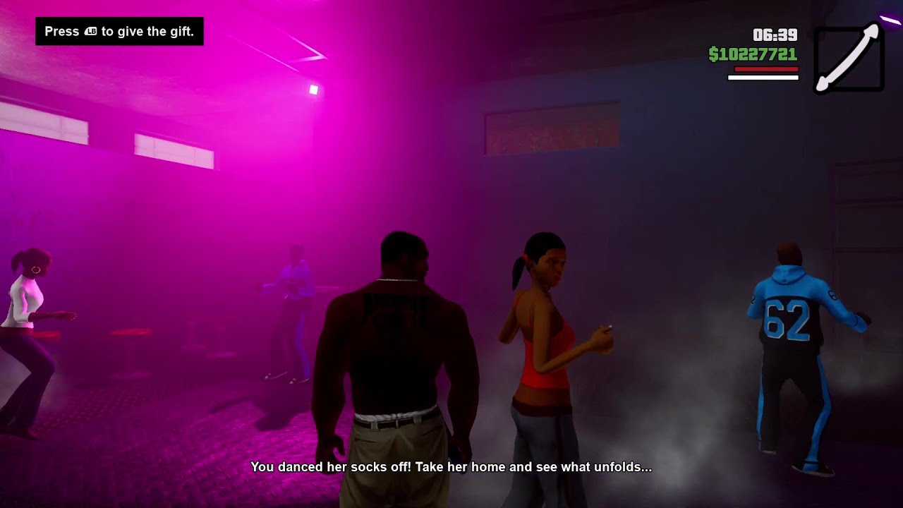 Hot Coffee Any % All Girlfriend Speedrun Part 2 [ GTA SA: Definitive Edition ]