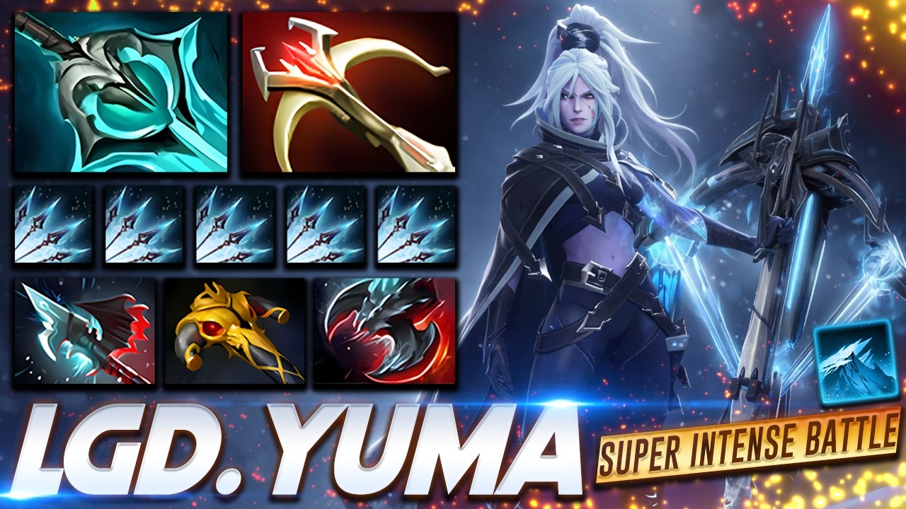 LGD.Yuma Drow Ranger - SUPER INTENSE BATTLE - Dota 2 Pro Gameplay [Watch & Learn]