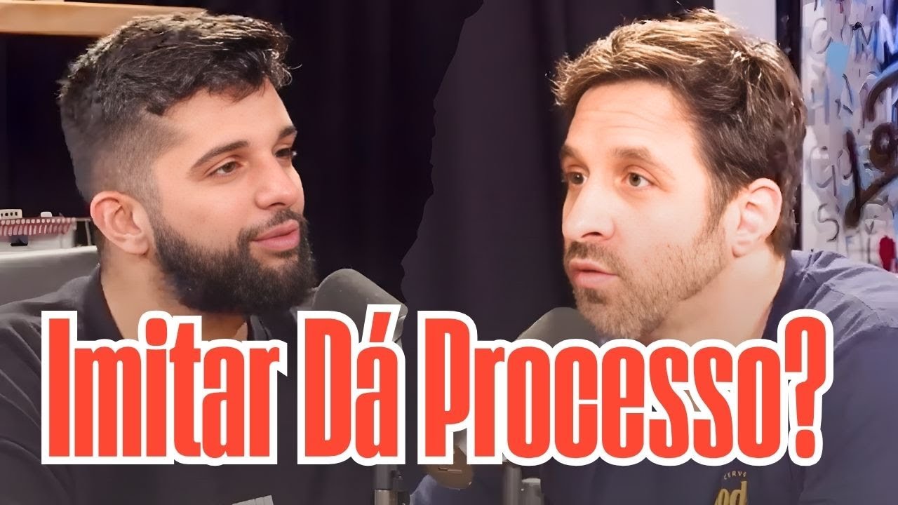 Igorfina Revela Como Nasceram Suas Imitações Fitness com Rafinha Bastos